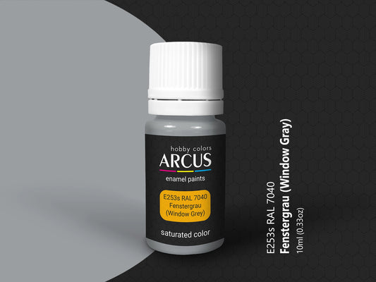 Arcus 253 window grey enamel