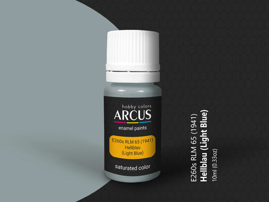 Arcus 260 light blue enamel