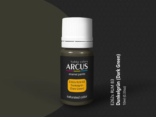 Arcus 262 dark green enamel