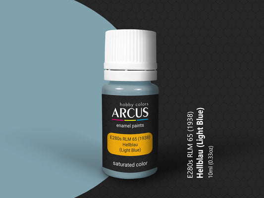 Arcus 280 light blue enamel