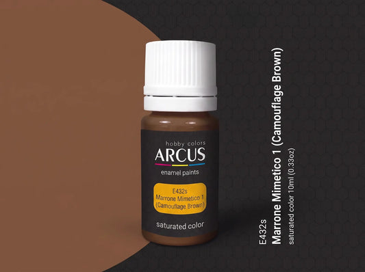 Arcus 432 camouflage brown enamel