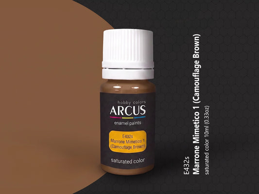 Arcus 432 camouflage brown enamel