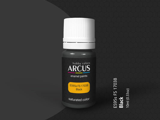 Arcus 595 black enamel