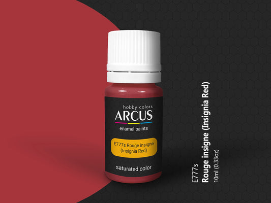 Arcus 777 insignia red enamel