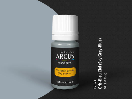 Arcus 787 sky blue grey enamel