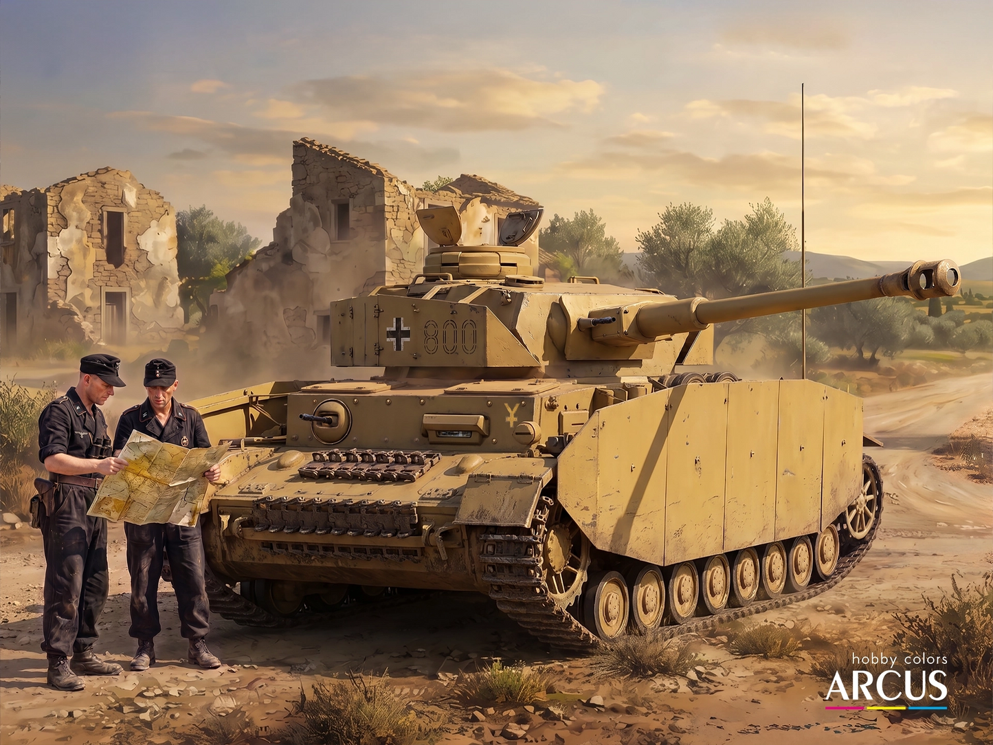 Arcus 2094 Wehrmacht: Operation Achse - box art