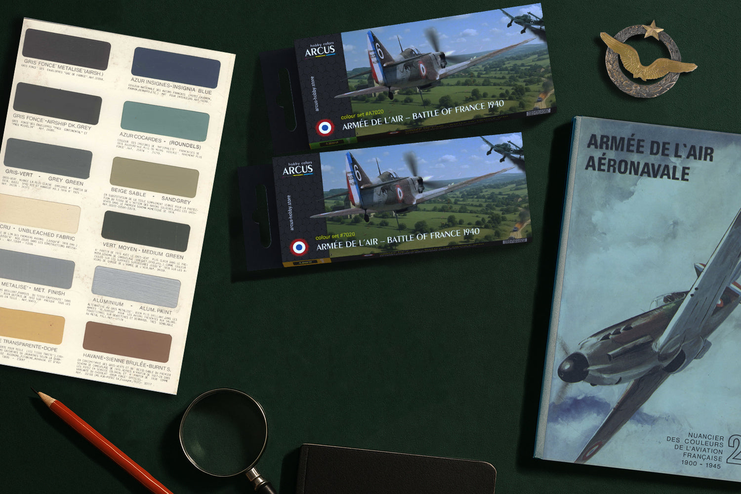 New paint set Armée de l’Air – Battle of France 1940