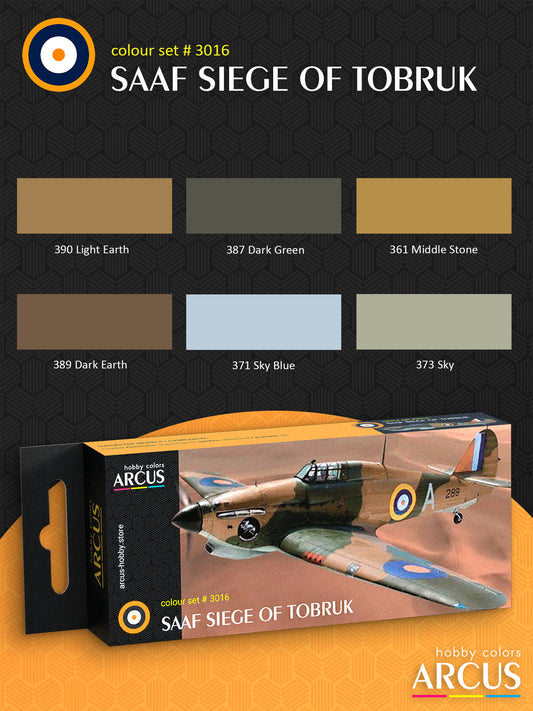 Paint Set 3016 SAAF Siege of Tobruk