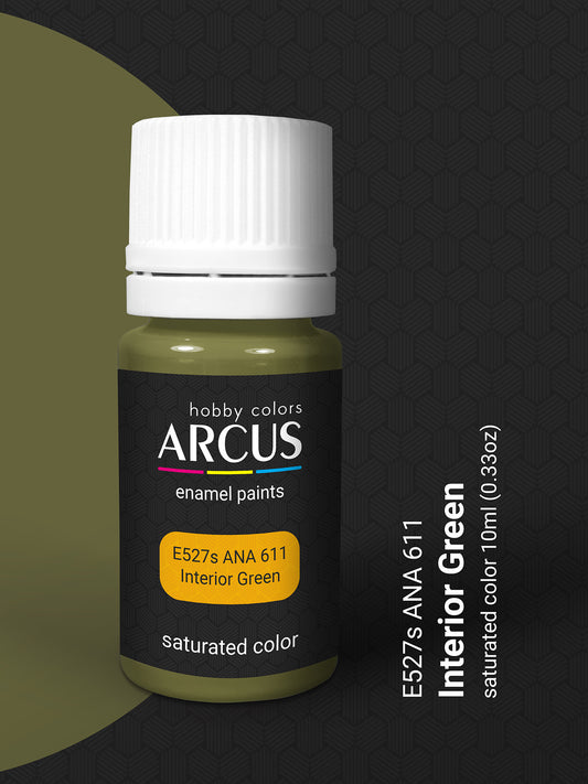 527 ANA 611 Interior Green