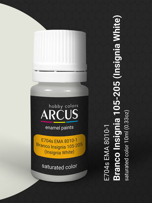 704 EMA 8010-1 Branco Insígnia 105-205