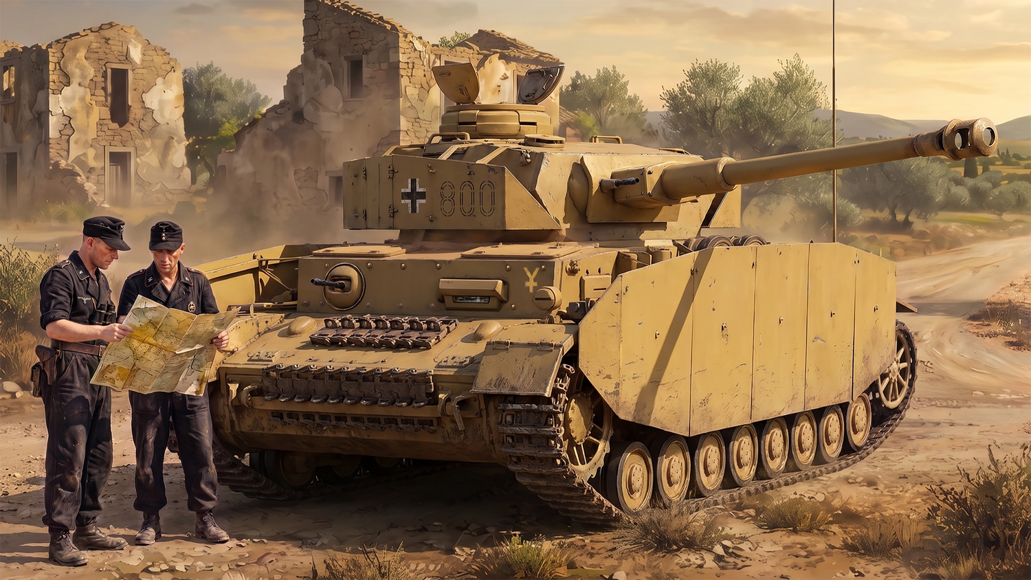 the Operation Achse banner