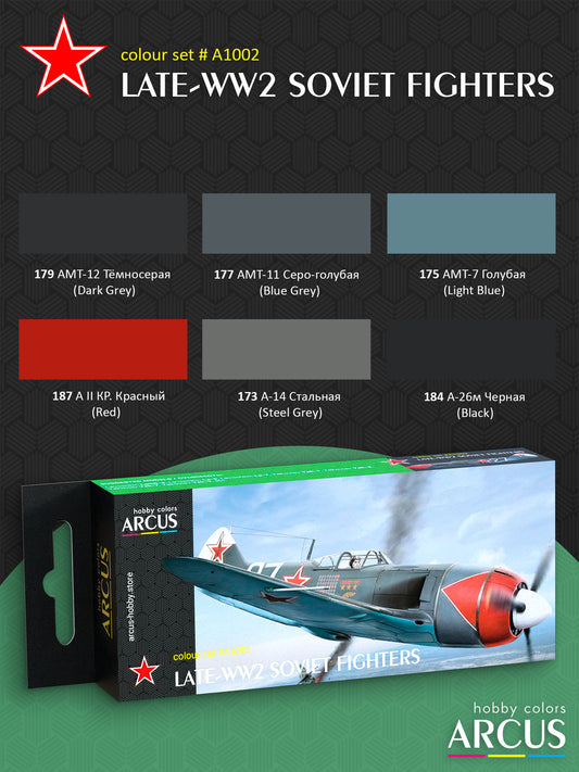 набір 1002 радянські винищувачі кінця Другої світової війни