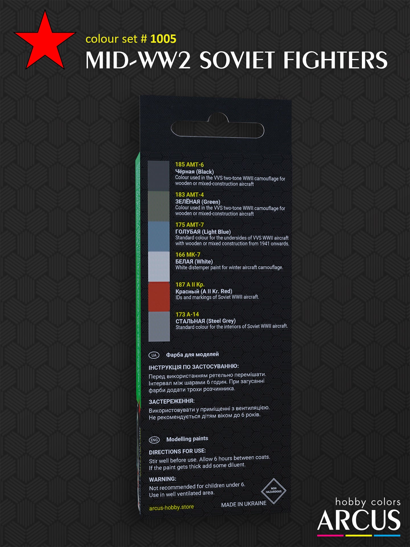 набір 1005 радянських винищувачів середини Другої світової війни