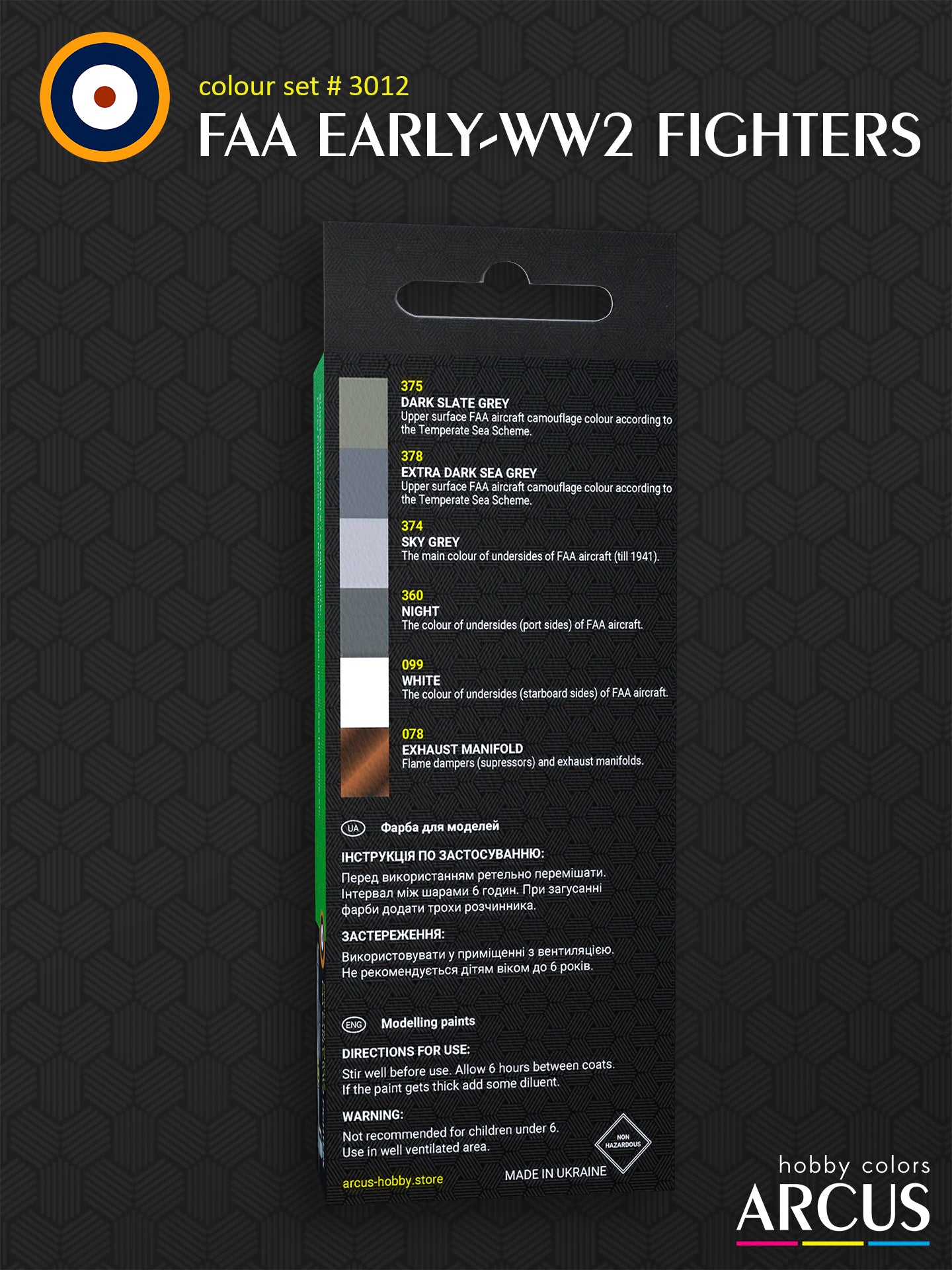 3012 Винищувачі FAA початку Другої світової війни