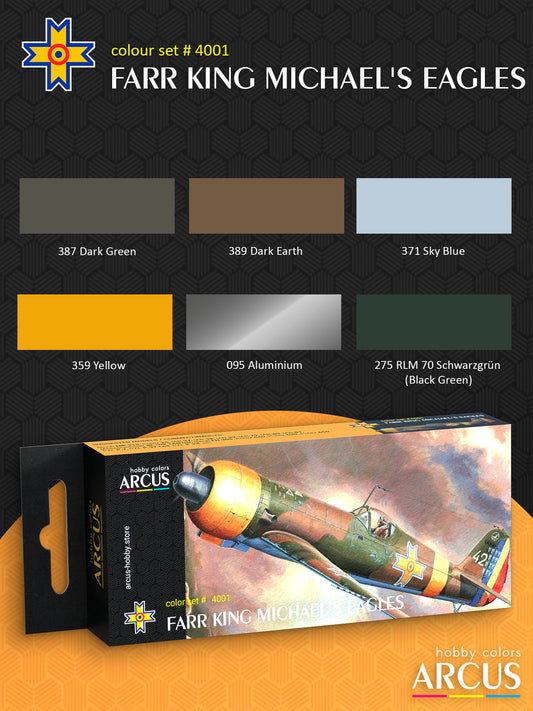 Paint Set 4001 FARR King Michael's Eagles