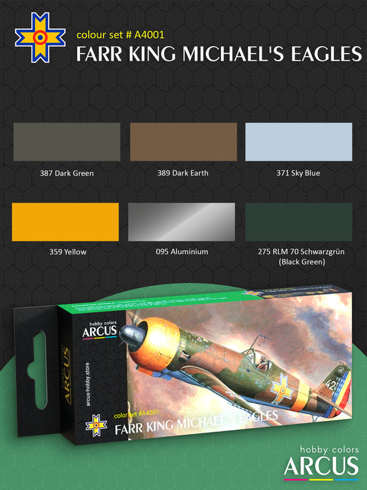Paint Set 4001 FARR King Michael's Eagles