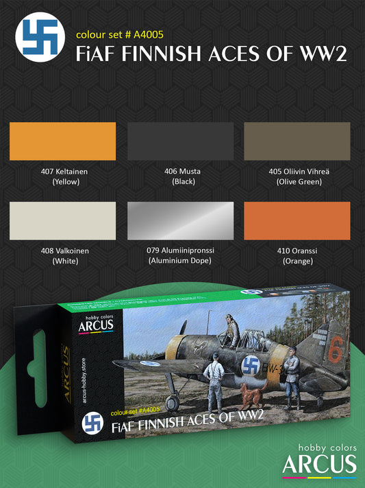 Paint Set 4005 FiAF Finnish Aces of WW2