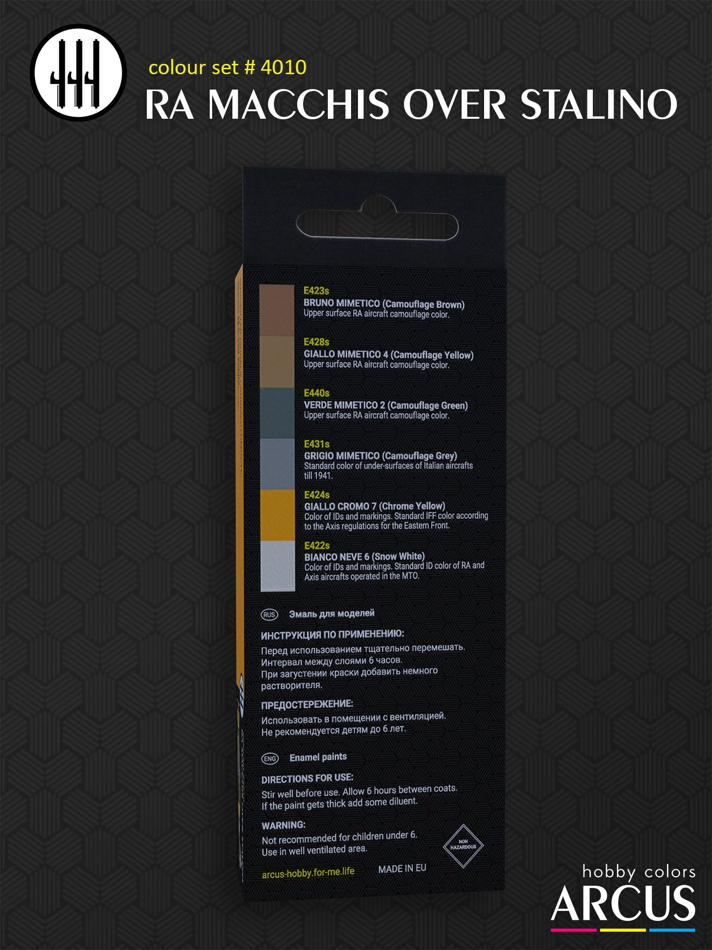 Paint Set 4010 RA Macchis over Stalino