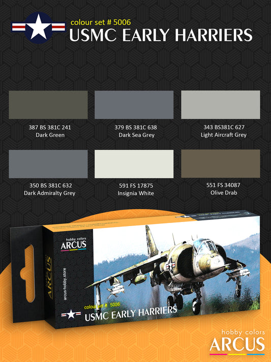 Paint Set 5006 USMC Early Harriers