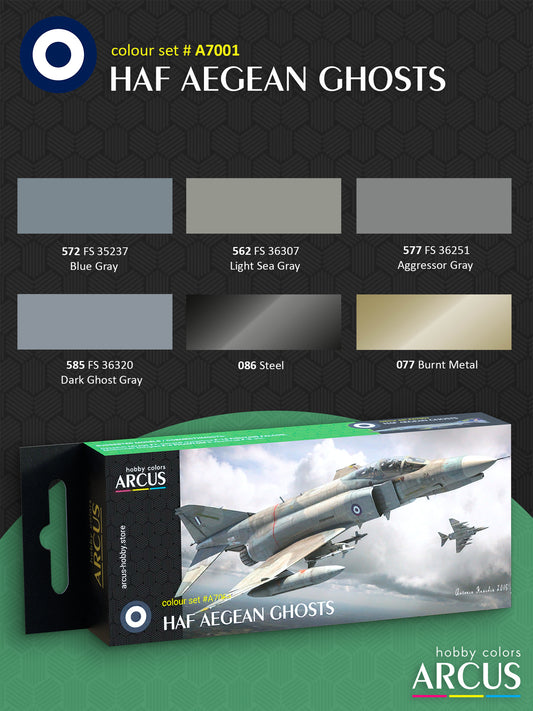 Paint Set 7001 HAF Aegean Ghosts