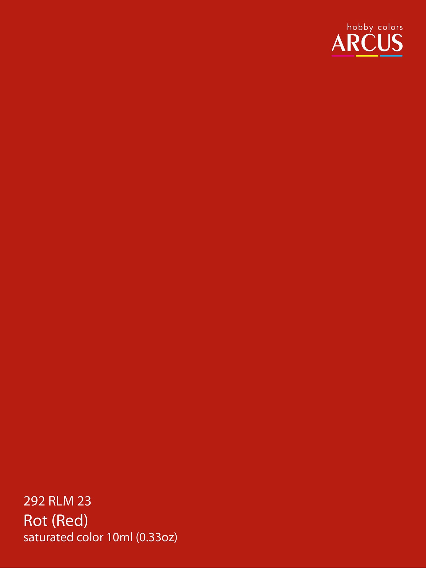 RLM 23 Rot color sample