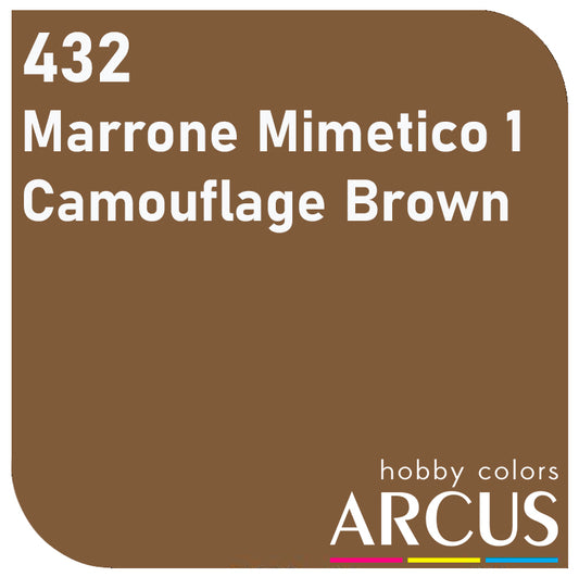 432 Marrone Mimetico 1 (Camouflage Brown)