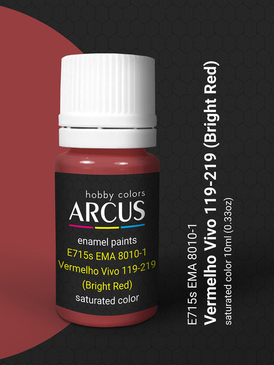 715 EMA 8010-1 Vermelho Vivo 119-219 (Bright Red)