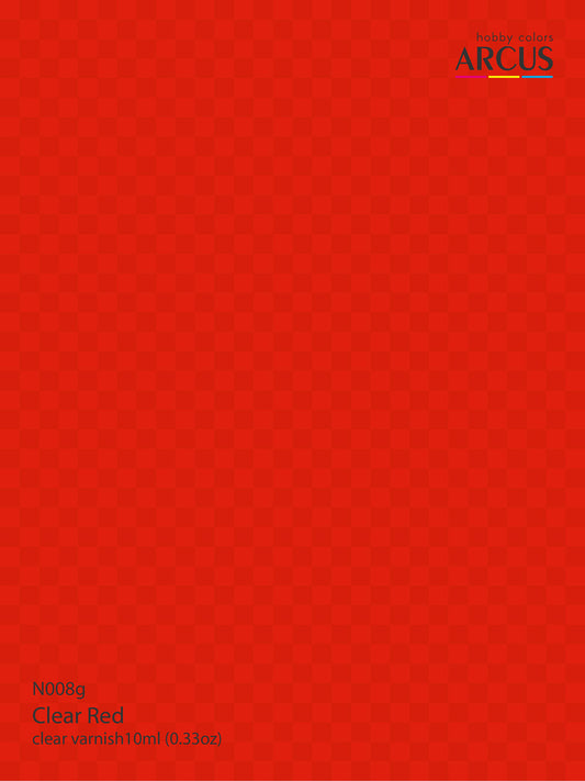 008 Прозорий червоний