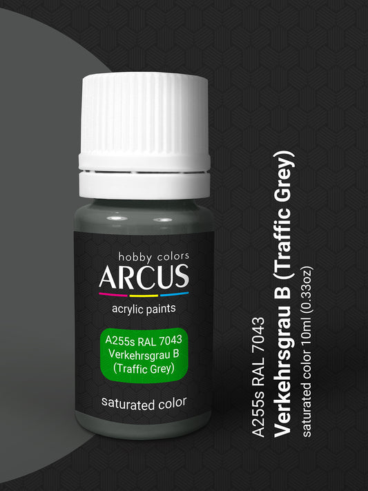 255 RAL 7043 Verkehrsgrau B