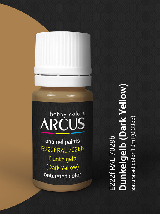 222 RAL 7028b Dunkelgelb (Dark Yellow)