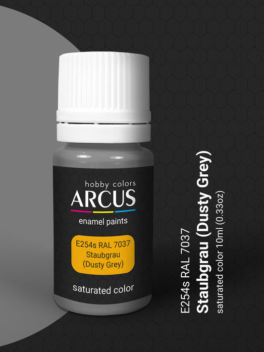254 RAL 7037 Staubgrau