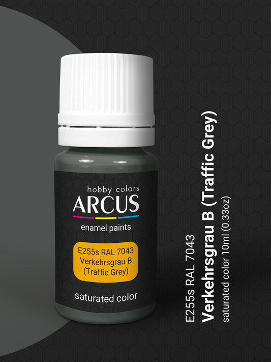255 RAL 7043 Verkehrsgrau B