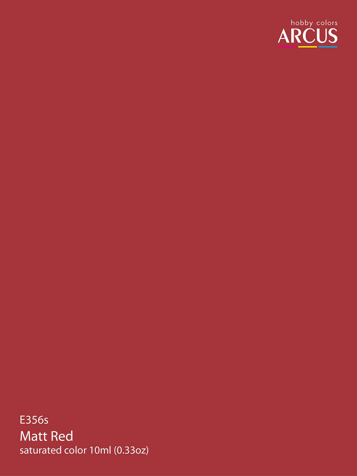 356 Matt Red