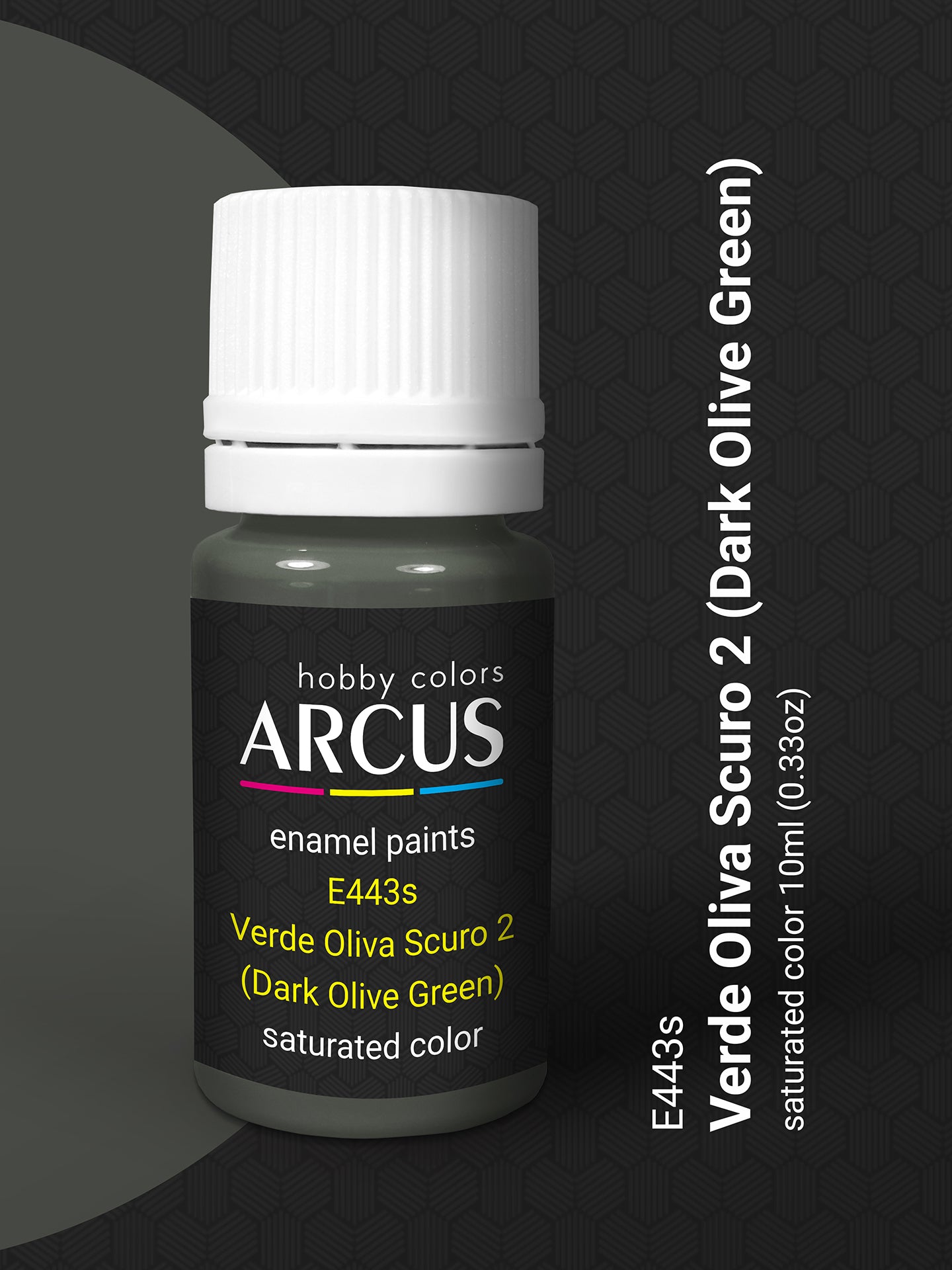 443 Verde Oliva Scuro 2 (Dark Olive Green) – Arcus Hobby Paint
