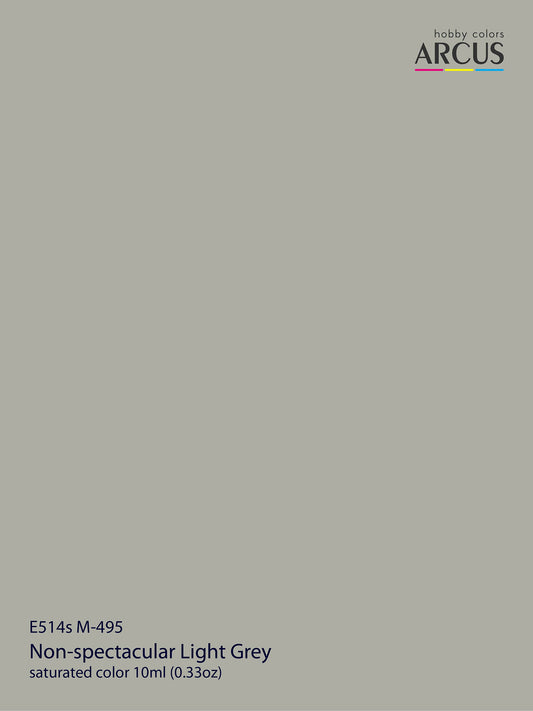 514 M-495 Non-spectacular Light Gray