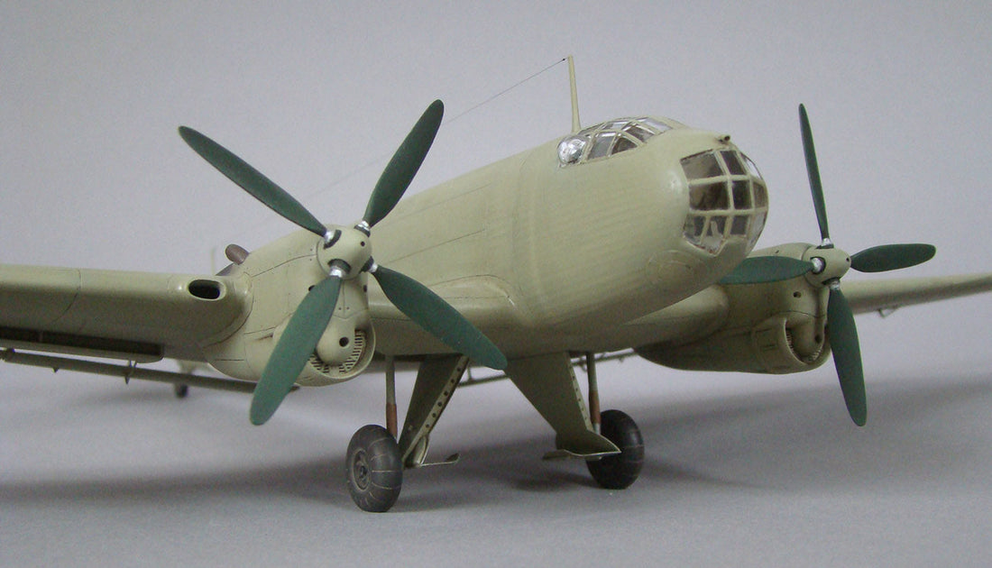 Ju-86R starbord 3/4 view