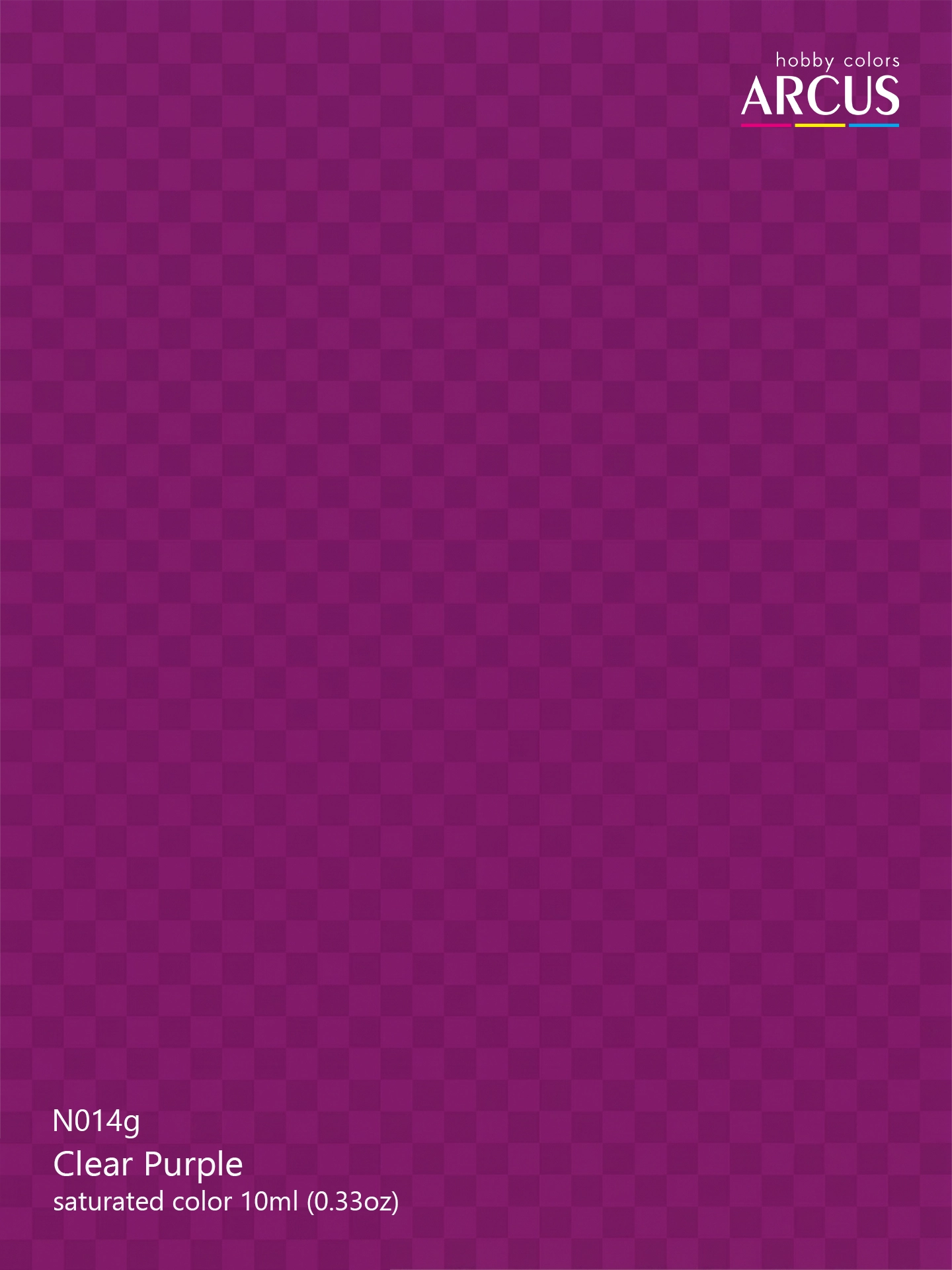 Arcus 014 Clear Purple color sample