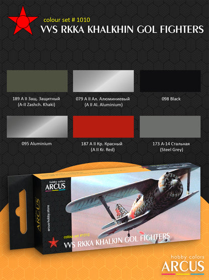 Paint Set 1010 VVS RKKA Khalkhin Gol Fighters