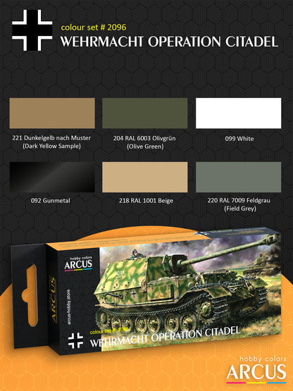 Paint Set 2096 Wehrmacht Operation Citadel