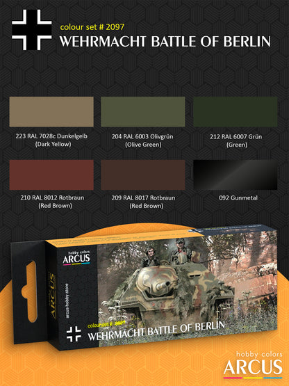 Paint Set 2097 Wehrmacht Battle of Berlin