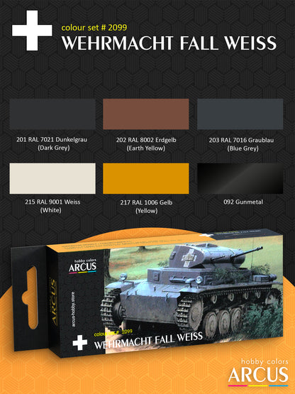 Paint Set 2099 Wehrmacht Fall Weiß