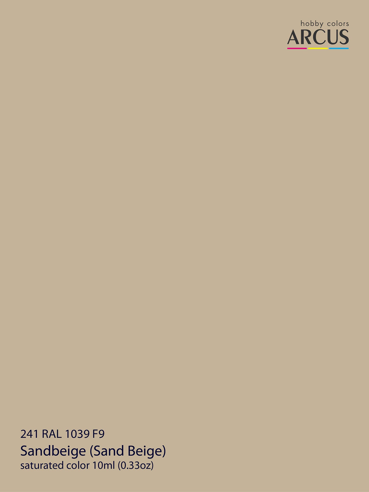 241 RAL 1039 F9 Sandbeige