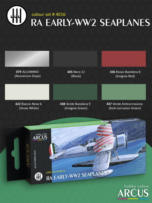 Paint Set 4016 RA Early-WW2 Seaplanes