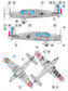 Dorawings DW48030 Caudron C.635 Simoun - 1/48 scale model construction kit