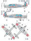 Dorawings DW48030 Caudron C.635 Simoun - 1/48 scale model construction kit