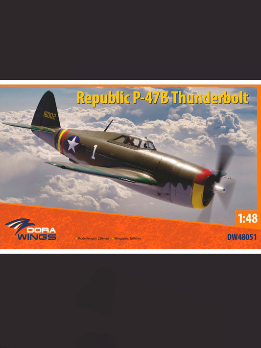 Dorawings  DW48051 Republic P-47B Thunderbolt - 1/48 scale model construction kit