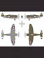 Dorawings DW48055 Republic P-47C-2 Thunderbolt - 1/48 scale model construction kit