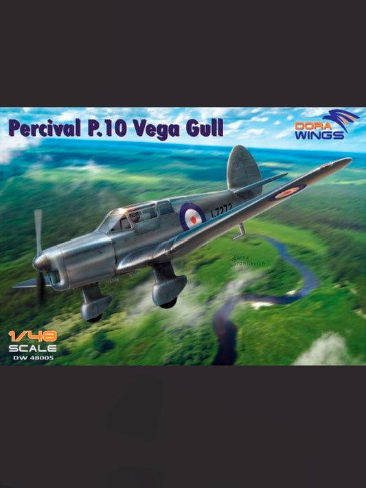 Dorawings DW48005 Percival P.10 Vega Gull (military service) - 1/48 scale model construction kit