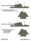 FOXBOT product # 100-013 1/100 German Pz.Kpfw V Panther, Foxbot Decals -  1/100