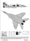FOXBOT product # 144-003 1/144, Digital falcons: MiG-29 (9-13) Ukrainian Air Forces, digital camouflage, Foxbot Decals
